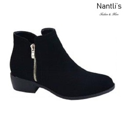 AN-Essie-6 Black Botas de mujer Mayoreo Wholesale womens Boots Nantlis