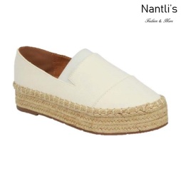 BL-Yanny-14 White Zapatos de Mujer Mayoreo Wholesale Women Shoes Flats sneakers Nantlis