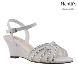 BL-Field-18 Silver Zapatos de Mujer Mayoreo Wholesale Women Wedges Shoes Nantlis