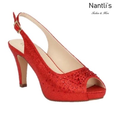 BL-Kenny-21 Red Zapatos de Mujer Mayoreo Wholesale Women Heels Shoes Nantlis