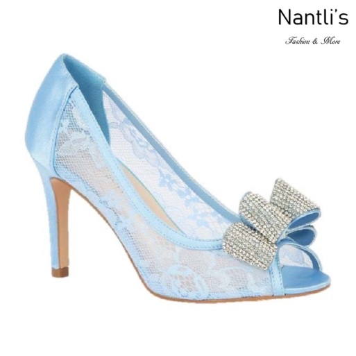 BL-Jolie-14 Blue Zapatos de novia Mayoreo Wholesale Women Heels Shoes Nantlis Bridal shoes