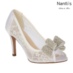 BL-Jolie-14 Off White Zapatos de novia Mayoreo Wholesale Women Heels Shoes Nantlis Bridal shoes