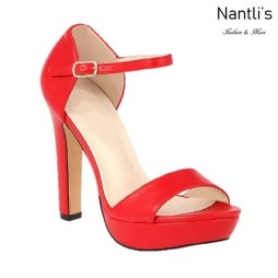 BL-Sally-8 Red Zapatos de Mujer Mayoreo Wholesale Women Heels Shoes Nantlis
