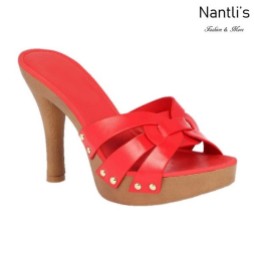 BL-Sandra-6 Red Zapatos de Mujer Mayoreo Wholesale Women Heels Shoes Nantlis