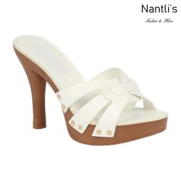 BL-Sandra-6 White Zapatos de Mujer Mayoreo Wholesale Women Heels Shoes Nantlis