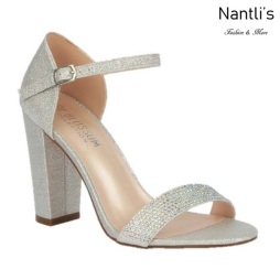 BL-Celina-12 Silver Zapatos de Mujer elegantes Tacon medio Mayoreo Wholesale Womens Mid-Heels Fancy Shoes Nantlis