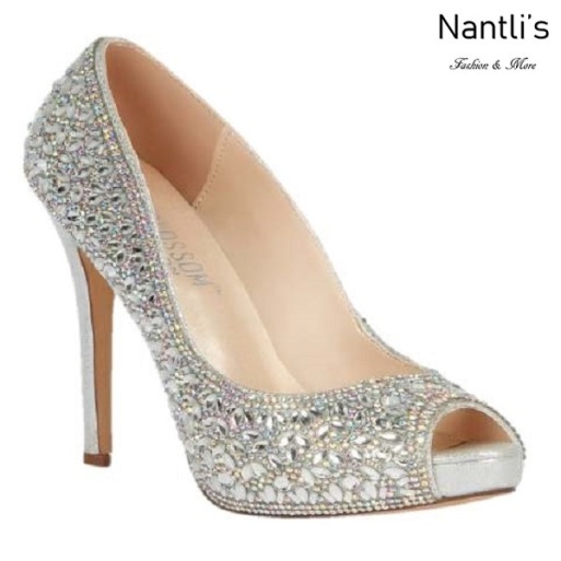 BL-Eternity-128 Silver Zapatos de Mujer elegantes Tacon Alto Mayoreo Wholesale Womens Hi-Heels Fancy Shoes Nantlis
