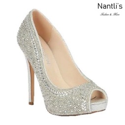 BL-Eternity-130 Silver Zapatos de Mujer elegantes Tacon Alto Mayoreo Wholesale Womens Hi-Heels Fancy Shoes Nantlis