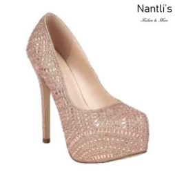 BL-Kinko-200 Rose Gold Zapatos de Mujer elegantes Tacon Alto Mayoreo Wholesale Womens Hi-Heels Fancy Shoes Nantlis