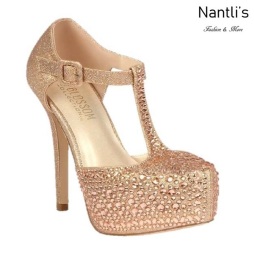 BL-Kinko-201 Rose Gold Zapatos de Mujer elegantes Tacon Alto Mayoreo Wholesale Womens Hi-Heels Fancy Shoes Nantlis