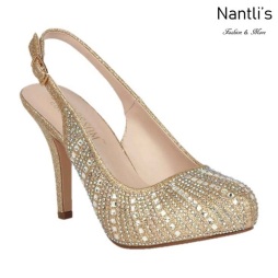 BL-Robin-260 gold Zapatos de Mujer Mayoreo Wholesale Women Heels Bridal Shoes Nantlis