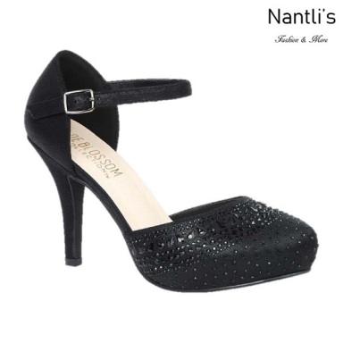 BL-Robin-266 Black Zapatos de Mujer elegantes Tacon medio Mayoreo Wholesale Womens Mid-Heels Fancy Shoes Nantlis