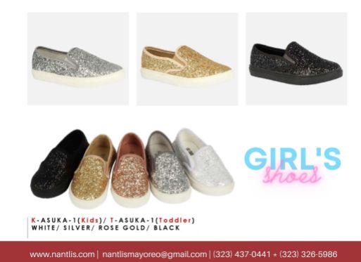 Nantlis Vol BLK27 Zapatos de ninas mayoreo Catalogo Wholesale girls Shoes Page-23